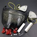 Hk Moto- Led Rear Tail Brake Light Turn Signals For 2005-2006 Suzuki Gsxr 1000 Smoke