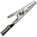50 Pack Alligator Clips 2 Inches Long 3 8 Jaw Opening Accepts Banana Plug Or Crimp Solder To Wire Ex Electronix Express 