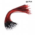 Dechous 150 Pcs Emitting Diodes Light Bulb Assorted Kit Clear Lens Led Lamp Remote Control Toy