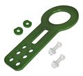 Universal Jdm Aluminum Racing Sturdy Towing Front Tow Hook Kit Anodized Green 