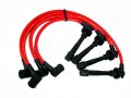 Vms Racing 95-01 10 2mm High Performance Engine Spark Plug Wires Wire Set In Red Compatible With Honda Crv Cr-v Crvtec