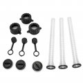 Topteng 6set Spout Replacement With Gasket Stopper Cap Stripe Caps Universal Kit Flexible