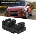 Electric Power Master Window Switch Abs Plastic Direct Replacement For Verano Malibu 2015-2017 Easy Installation