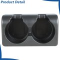 Front Cup Holder Replacement For Colorado And Canyon 2004 To 2012 Black Plastic Console Part Number 19256630