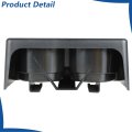 Front Cup Holder Replacement For Colorado And Canyon 2004 To 2012 Black Plastic Console Part Number 19256630