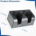 Front Cup Holder Replacement For Colorado And Canyon 2004 To 2012 Black Plastic Console Part Number 19256630
