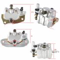 Labwork Front And Rear Brake Calipers Set With Pads Replacement For 2008-2013 Yamaha Rhino 700 Yxr700