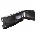 Ecotric Rear Step Bumper End Cap Cover Compatible With 2009-2014 Ford F150 Styleside Black Powder Coated Driver Passenger Side
