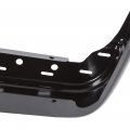 Ecotric Rear Step Bumper End Cap Cover Compatible With 2009-2014 Ford F150 Styleside Black Powder Coated Driver Passenger Side