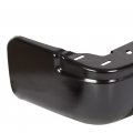 Ecotric Rear Step Bumper End Cap Cover Compatible With 2009-2014 Ford F150 Styleside Black Powder Coated Driver Passenger Side