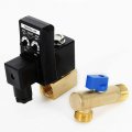 Automatic Electronic Timed Air Compressor Drain Valve Ac 110v 1 2 Compressors Way Adjustable With Power Cable