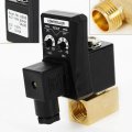 Automatic Electronic Timed Air Compressor Drain Valve Ac 110v 1 2 Compressors Way Adjustable With Power Cable
