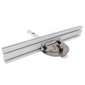 Table Saw Miter Gauge System High Beveling Locking Mechanism Aluminum Alloy Precise And Fence For Woodworking Tool Measure