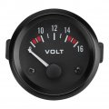 Aramox Voltage Gauge Car Universal 12v Voltmeter 52mm 2in Meter 8-16v Bx100007