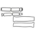 Evergreen Engine Rering Kit Fsbrr2013-2eve211 85-87 Toyota Corolla Mr2 1 6l Dohc 4agec 4agelc Full Gasket Set 25mm 10 Oversize