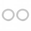 X Autohaux 5 Sets M18x1 5mm Metal Car Engine Oil Pan Drain Cap Screw Bolt Plug With Gasket
