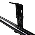 Vantech Galvanized Adjustable Ladder Stopper Coated W Rubber Aluminum Channels Black 