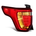 Auto Dynasty Rear Brake Tail Lights Assembly For 2016 2017 2018 2019 Ford Explorer Interceptor Utility 16-19 Driver Left Side 