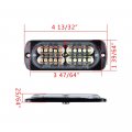 20-led Caution Emergency Beacon Warning Hazard Flash Strobe Light Compatible With Car Pov Construction Tow Truck Van Vehicle