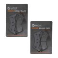 Niche Rear Left Right Brake Caliper Pad Set For 2014-2019 Polaris Ranger Crew 900 Rzr Xp 4 1000