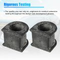 Uxcell 2pcs Car Suspension Stabilizer Bar Bushings No 4881560070 For Toyota Land Cruiser 1993-1997 Lexus Lx450