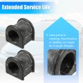 Uxcell 2pcs Car Suspension Stabilizer Bar Bushings No 4881560070 For Toyota Land Cruiser 1993-1997 Lexus Lx450