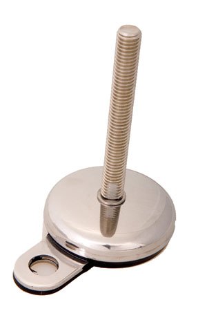 2 95 Dia 1 23 Thds 4 87 Lg770 Lbs Max Load Sunnex Leveling Mount W Hole Anchoring Each