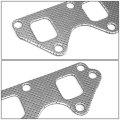 Aluminum Exhaust Manifold Header Gasket Set Compatible With 89-94 Geo Tracker Suzuki Sidekick 1 6l Samurai 3l