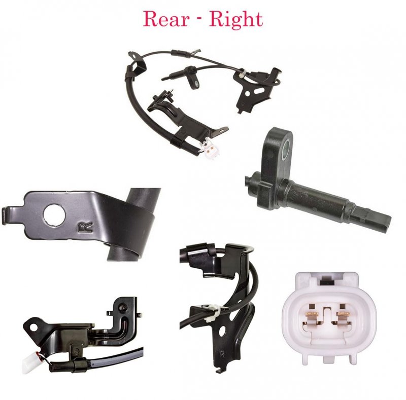 89545-48050 Abs Wheel Speed Sensor Rear Right For Lexus Rx350 2010-2015 Rx450h Toyota Highlander 2014-2019 L4 2 7l V63 5l Awd