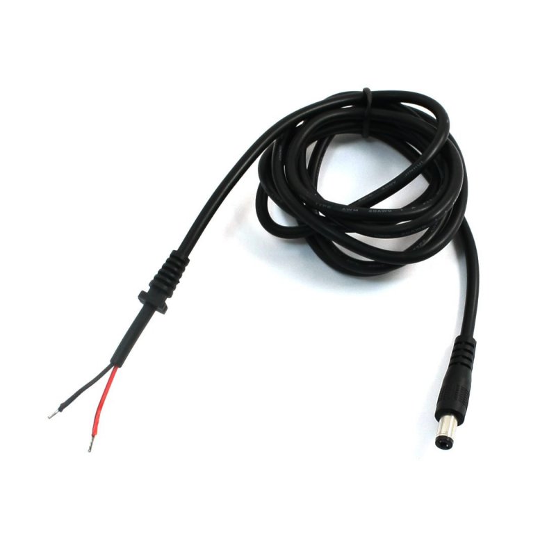 Dc 5 X 2 1mm Male Power Cable Cord 4 9ft For Cctv Camera