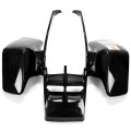 Front Fenders Plastic Body For 1987-2006 Yamaha Banshee 350 Yfz350 Kit Black