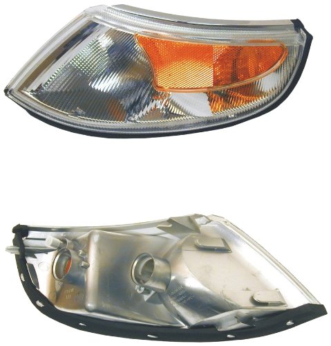 Turn Signal Light Left Amber Lens Waterproof Signalling Socket Not Included