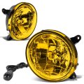 Auto Dynasty For Subaru Impreza Pair Of Bumper Driving Fog Lights Wiring Kit Switch Amber Lens 