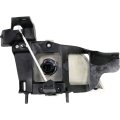 Pontiac Trans Sport Headlight Assembly 1997 1998 1999 Driver Side Composite Halogen Clear Lens Gm2502175 10368389 