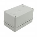 Uxcell 130mm X 80mm 70mm Dustproof Ip65 Junction Box Diy Case Enclosure Gray
