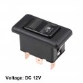 Uxcell 5 Pins Car Window Switch Master Rocker Momentary Glass Lifter Dc 12v 2pcs