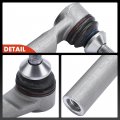 A-premium 2 X Front Outer Tie Rod Ends Compatible With Tesla Model S 2012 2013 2014 2015 2016