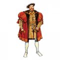 H65040 King Henry Viii Cardboard Cutout Standup 