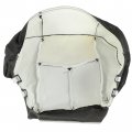 Ecotric Front Driver Seat Cushion Cover Compatible With 2003-2007 Chevy Silverado 1500 2500 3500 1500hd 2500hd Protector