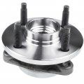 A-premium Front Wheel Bearing And Hub Assembly With 4-lug Compatible Chevrolet Cobalt 2005-2010 Pontiac G5 2007-2010 Pursuit