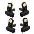 Wflnhb 4pcs Abs Wheel Speed Front Rear Sensor Replacement For 07-17 Toyota Tundra 89543-0c020 89542-0c020