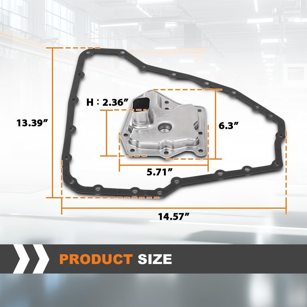 Automatic Transmission Filter Kit Iron Silver