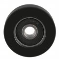 6x30x9mm Roller Idler Bearing Pulley Sliding Conveyor Wheel Black 