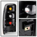 Acanii For 2004-2006 Chevy Suburban Tahoe Gmc Yukon Tail Lights Brake Lamps Set Left Right
