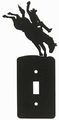 Bronc Rider Single Light Switch Plate Cover 