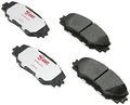 Element3 Eht1210h Front Brake Pads For Toyota Corolla Rav4 Prius Matrix Pontiac Vibe And Scion Xb Xd Ceramic Semi Metallic 