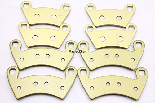 Front And Rear Sintered Metal Brake Pads For Polaris Ranger Razor Rzr Xp 900 2011 To 2015 800 4 Hd 1000 Diesel Fa354 Fa452 8