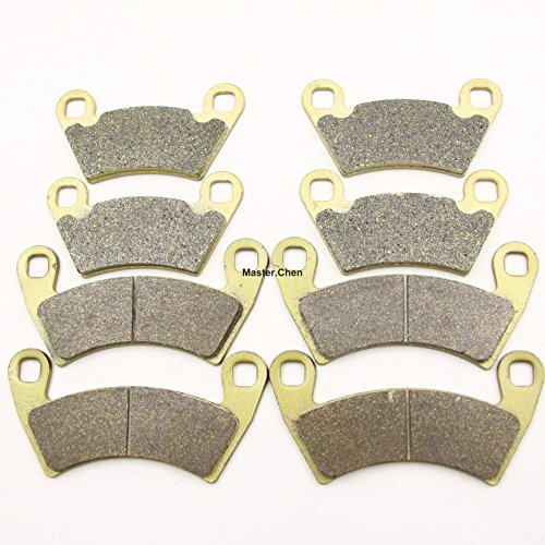 Front And Rear Sintered Metal Brake Pads For Polaris Ranger Razor Rzr Xp 900 2011 To 2015 800 4 Hd 1000 Diesel Fa354 Fa452 8
