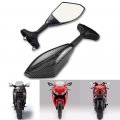 Carbon Fiber Integrated Amber Led Turn Signal Blinker Rearview Side Mirrors Smoke Lens For Cbf1000 2010-2011 Yamaha Fzr600