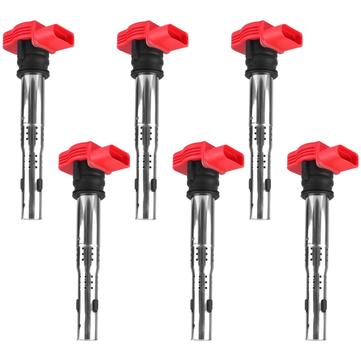 Ignition Coil Pack 6pcs Uf529 For Audi Q5 3 0l V6 2013 2017 A6 A7 Q7 Porsche Cayenne Panamera Replaces 06e905115e 06e905115f